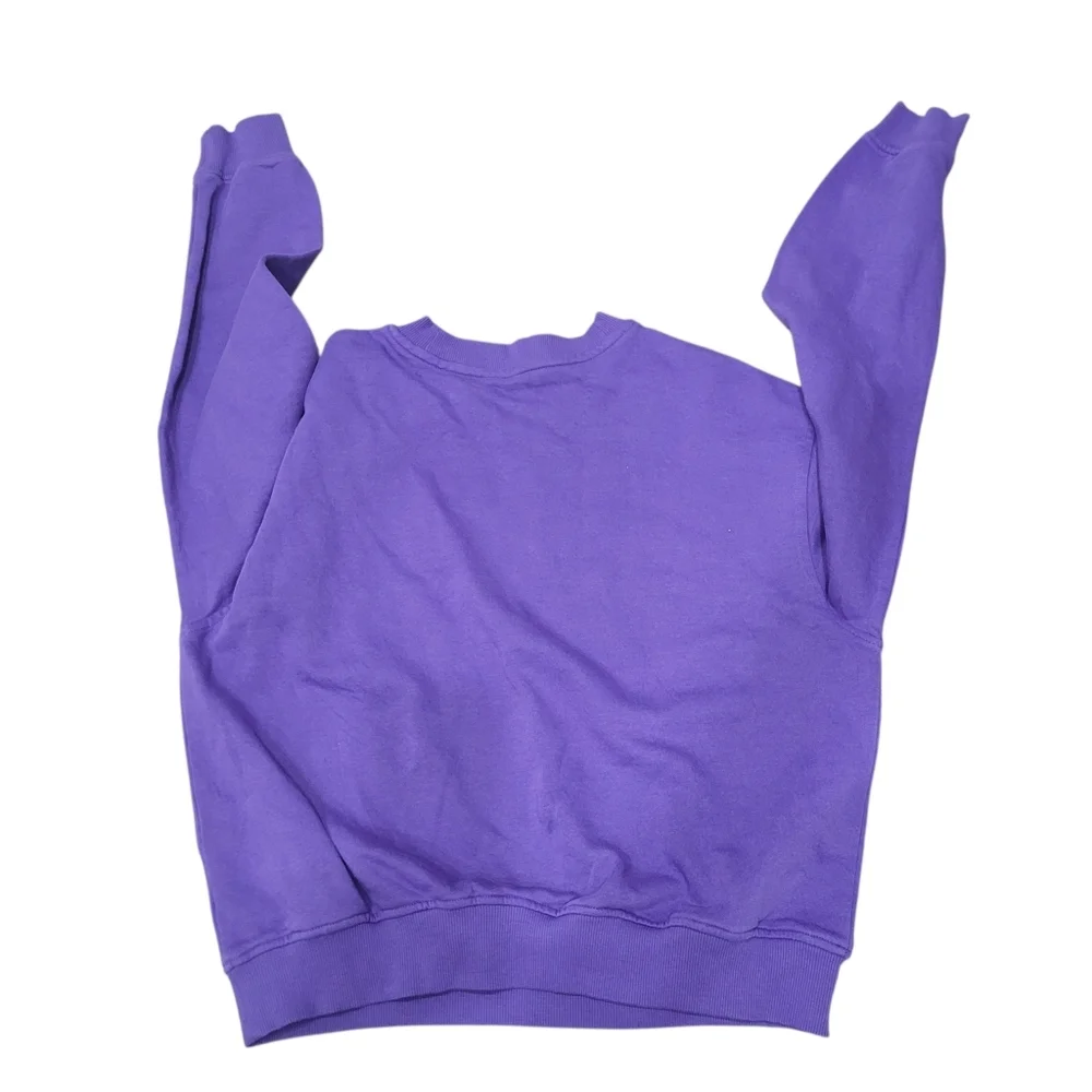 H&M Alaska Ski Resort Graphic Purple Sweatshirt Top Size: Large - Picture 3 of 7